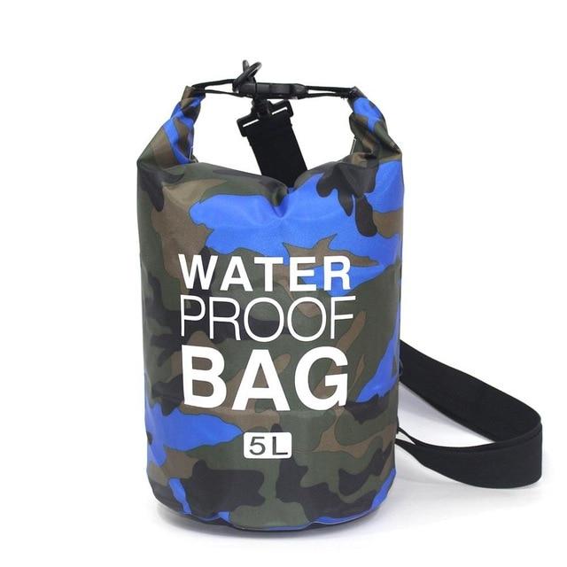 Sac de Voyage Étanche Camouflage Marine