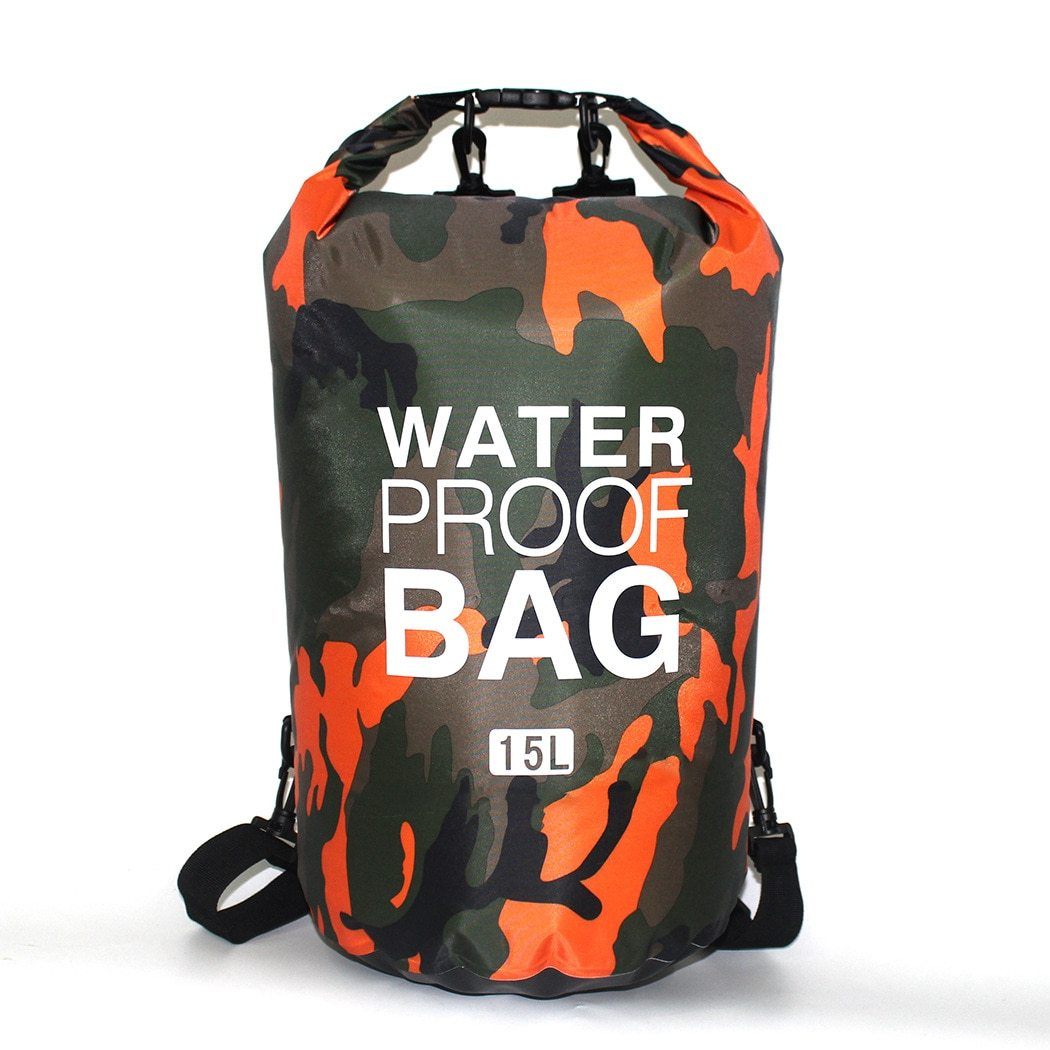 Sac de Voyage Étanche Camouflage Orange - Adventure Seal