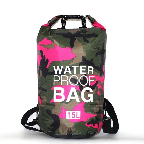 Sac de Voyage Étanche Camouflage Rose - Édition Limitée