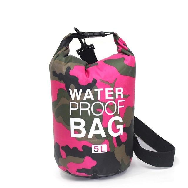 Sac de Voyage Étanche Camouflage Rose - Édition Limitée