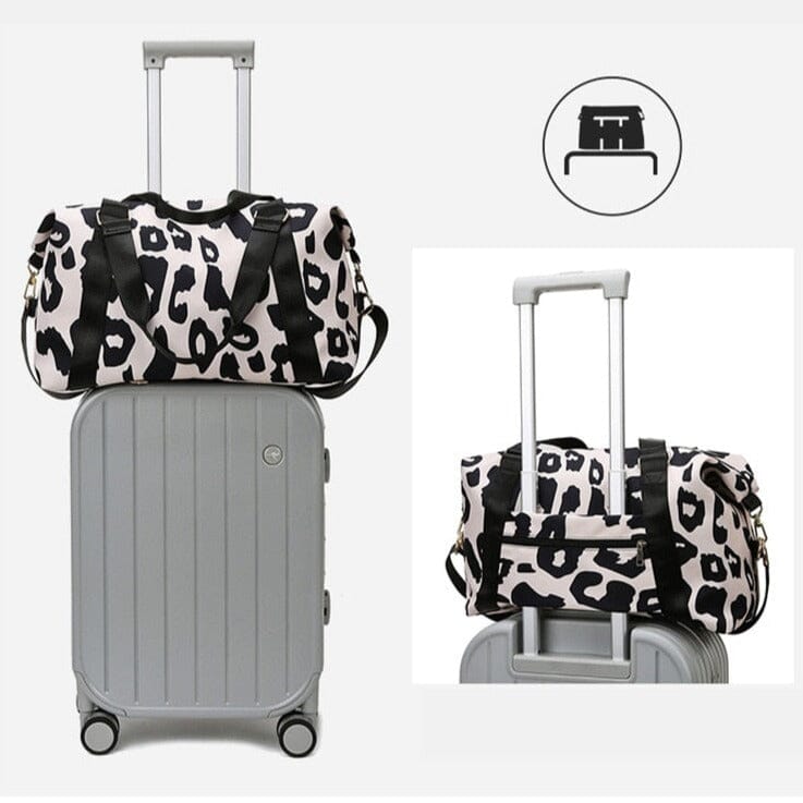 Sac de Voyage Léopard Chic