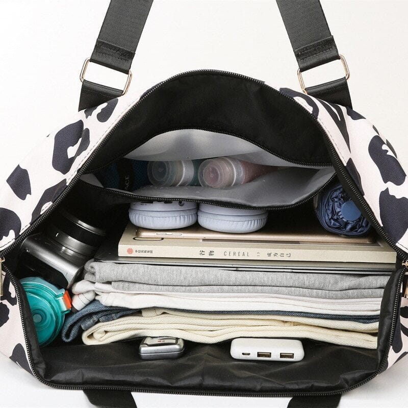 Sac de Voyage Léopard Chic