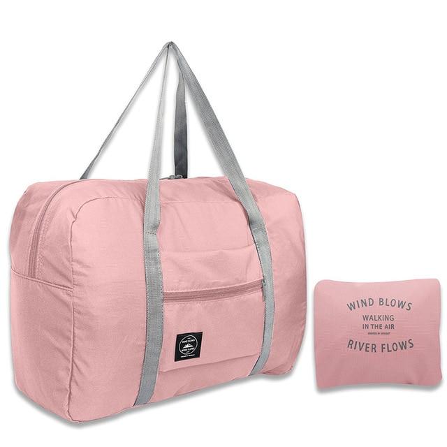 Sac de Voyage Pliable "Rose Waves"