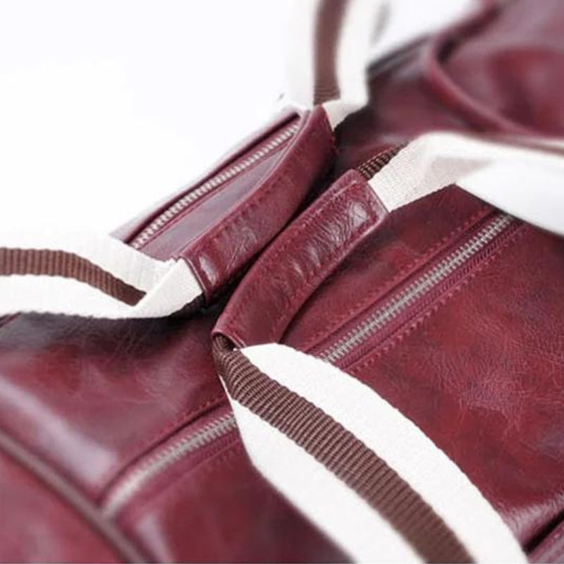 Sac de Sport Vintage pour Homme en PU