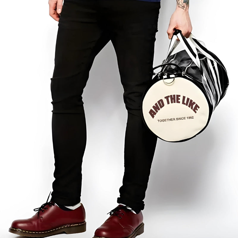 Sac de Sport Vintage pour Homme en PU