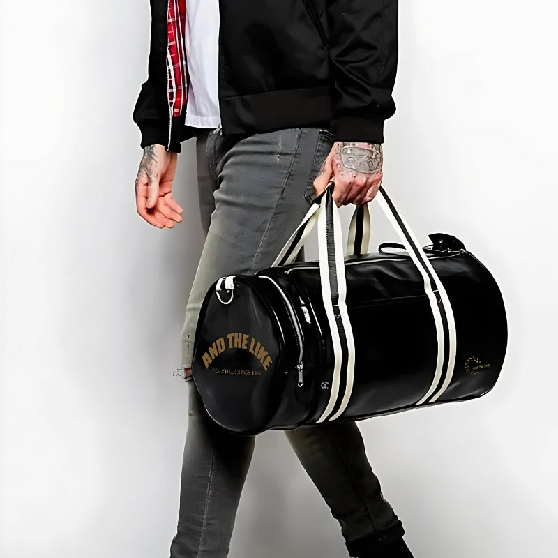 Sac de Sport Vintage pour Homme en PU