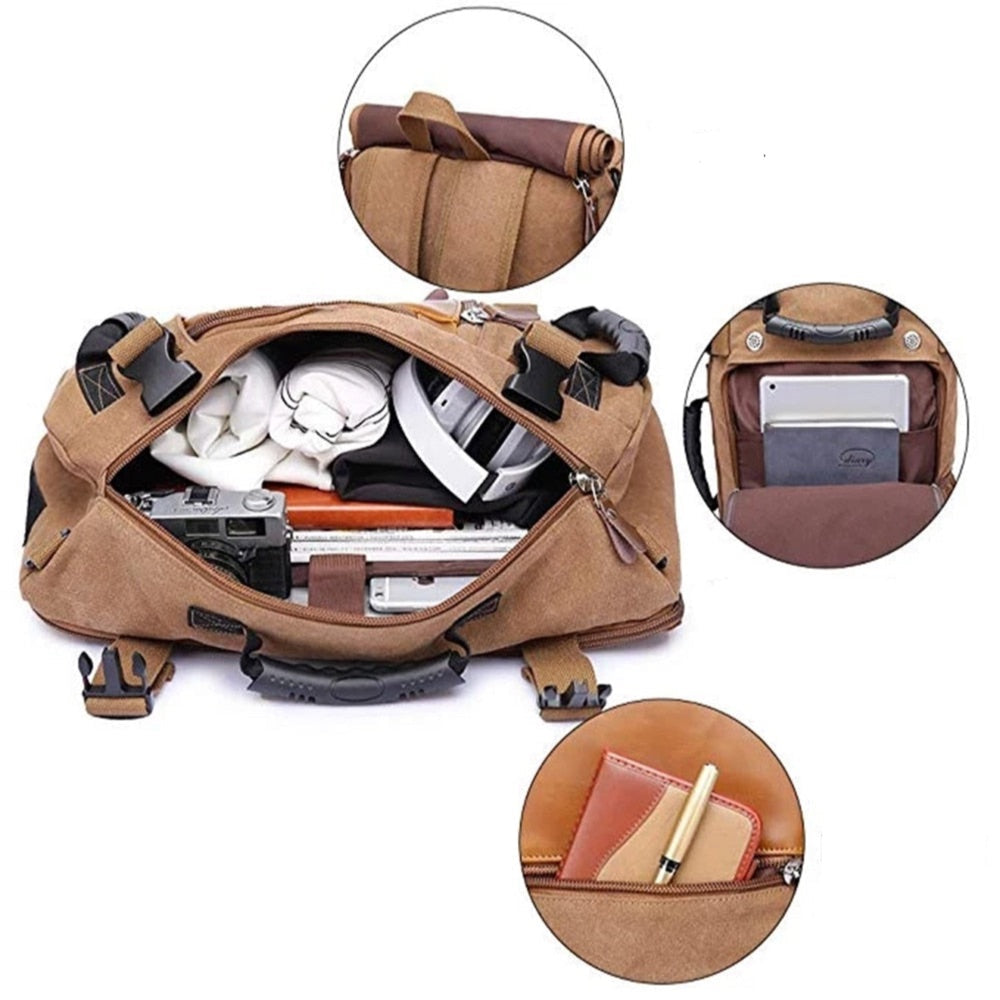 Sac à Dos de Voyage Vintage - Adventurer Convertible