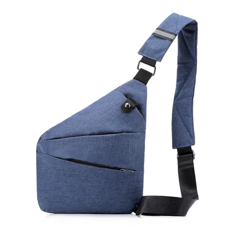 Sac Poitrine Antivol pour Homme en Nylon