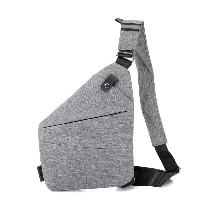 Sac Poitrine Antivol pour Homme en Nylon