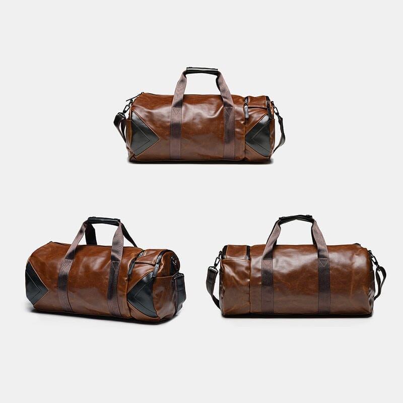 Sac Week-End Vintage Marron