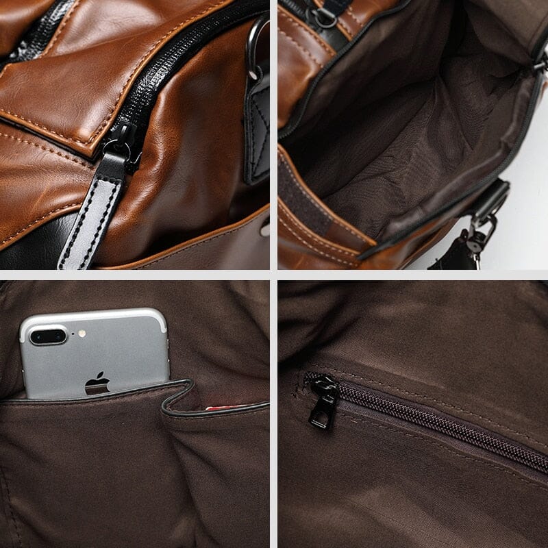 Sac Week-End Vintage Marron