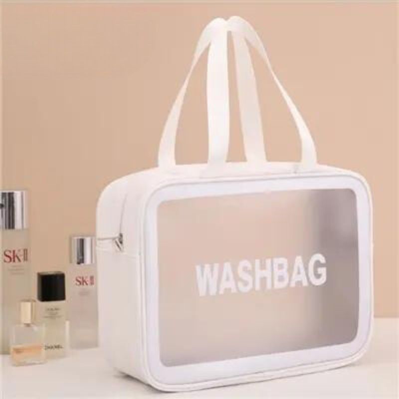 Trousse de Toilette Transparente - Parfaite pour l'Avion