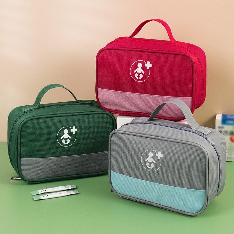 Trousse Secours Bébé Voyage (Rouge)