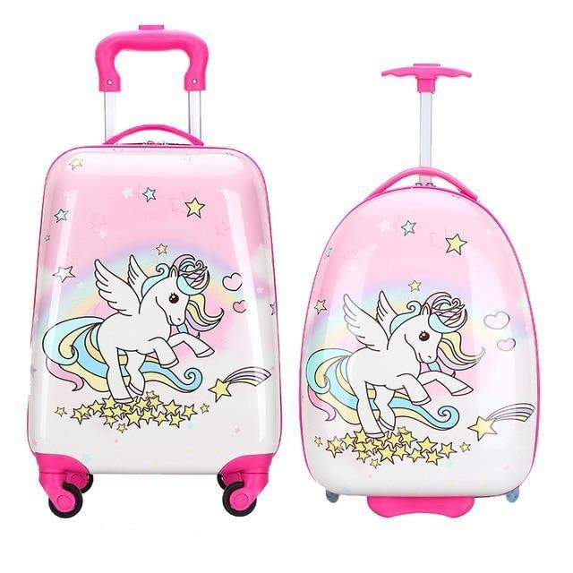 Valise Licorne Étoilée - Voyagez avec style !
