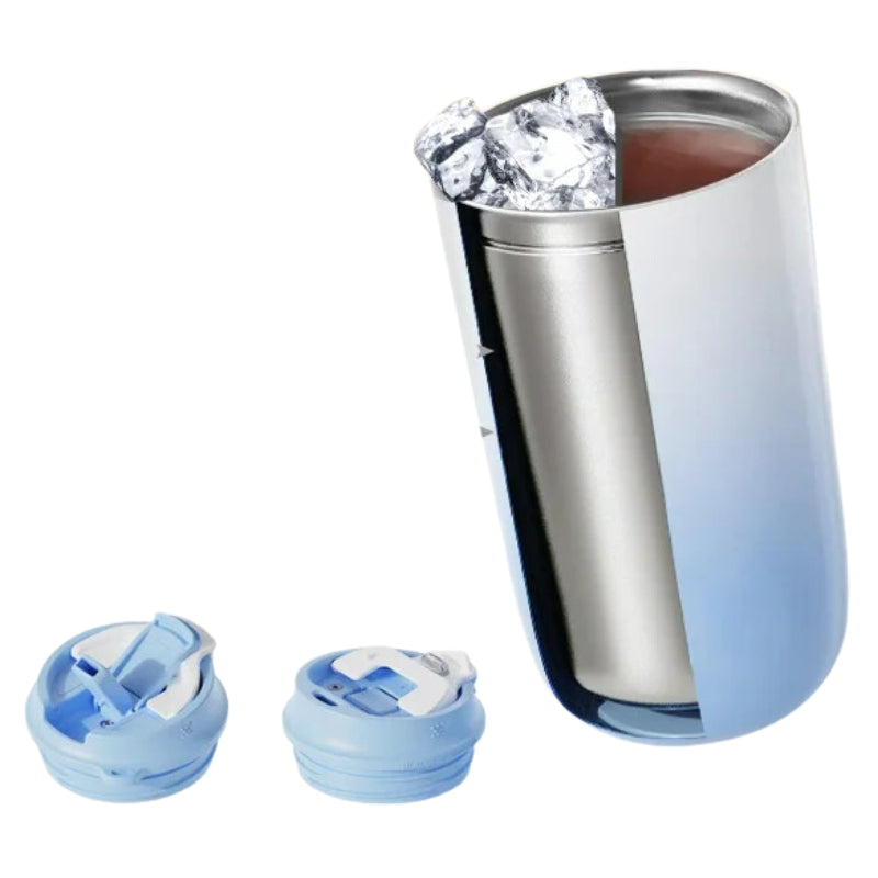 Mug Thermos Café "Chaud toute la journée"