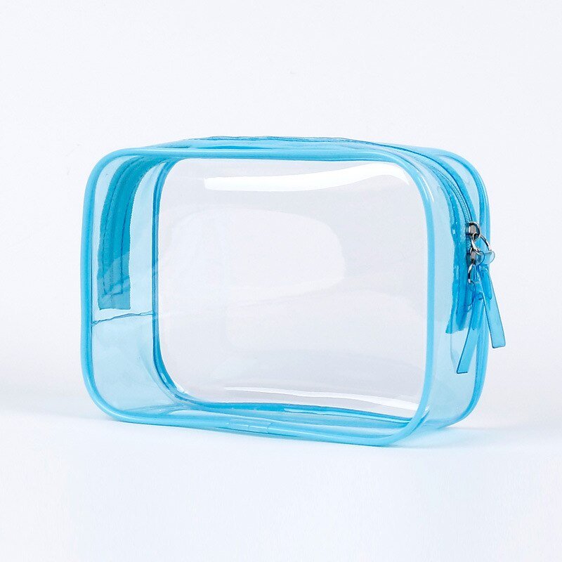 Trousse de Toilette Transparente Vibrante
