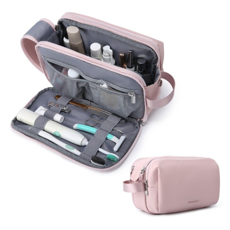 Trousse de Toilette Double Fermeture Bagsmart™ - Pratique et Élégante