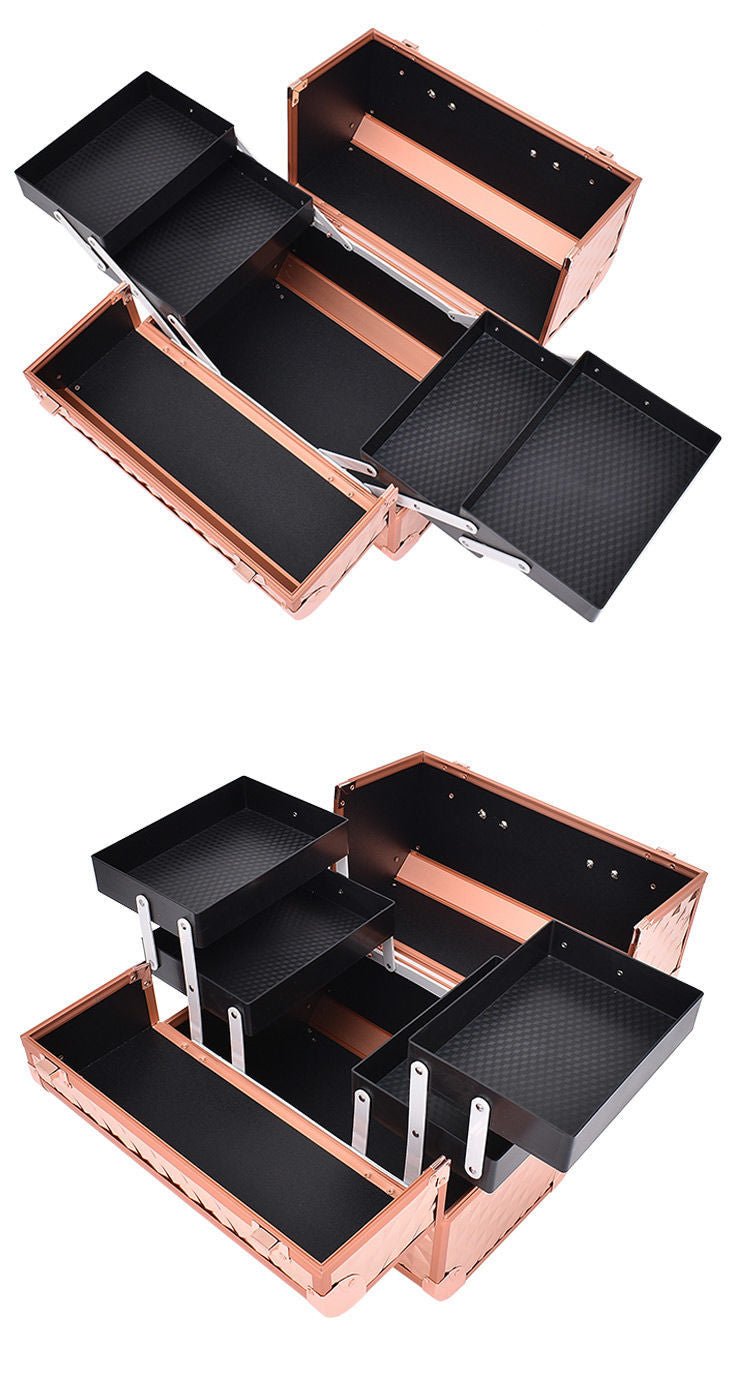 Mallette de Maquillage Rose Gold Glam