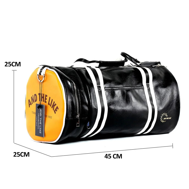 Sac de Sport Vintage pour Homme en PU