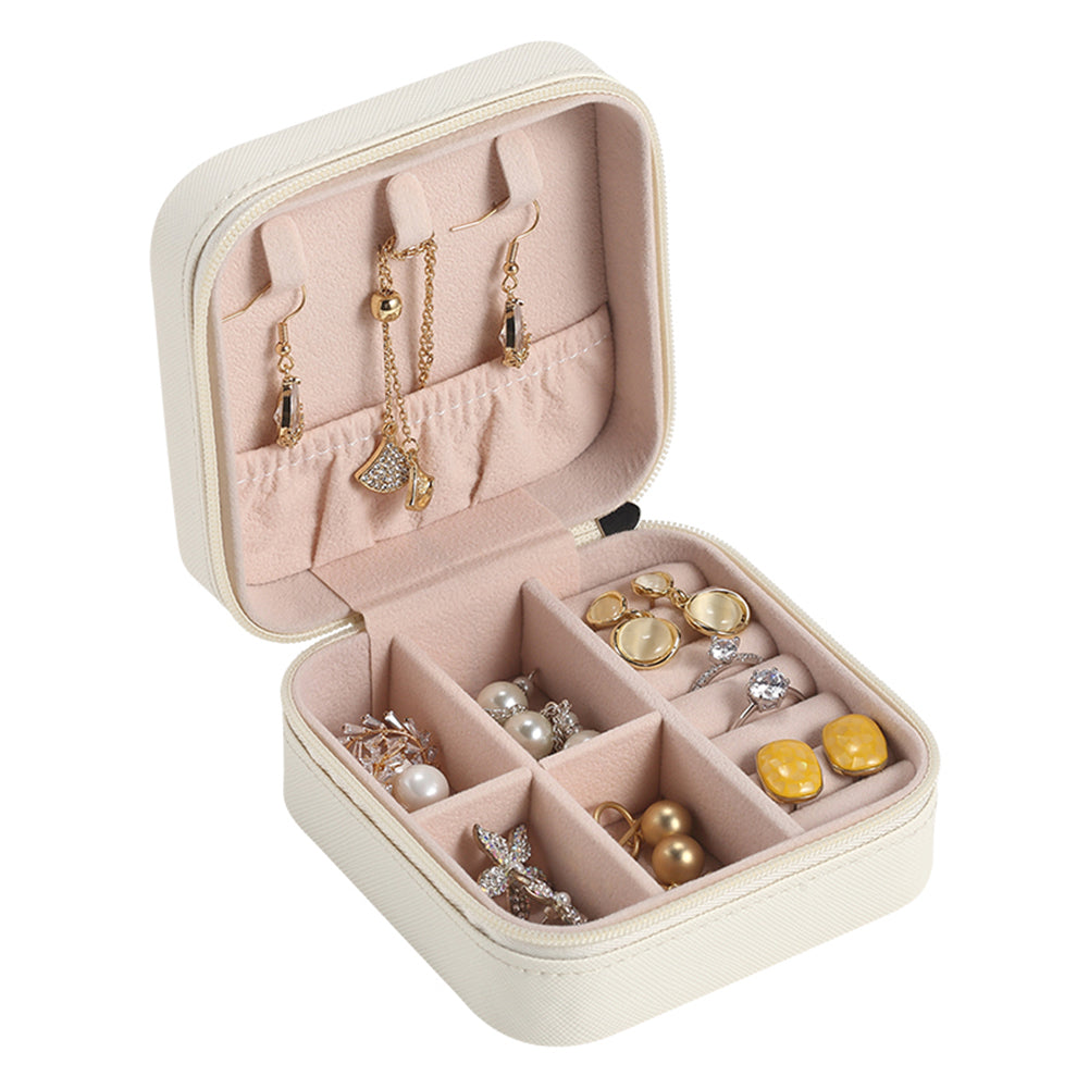 Boîte à Bijoux Carrée idéale pour les Voyages
