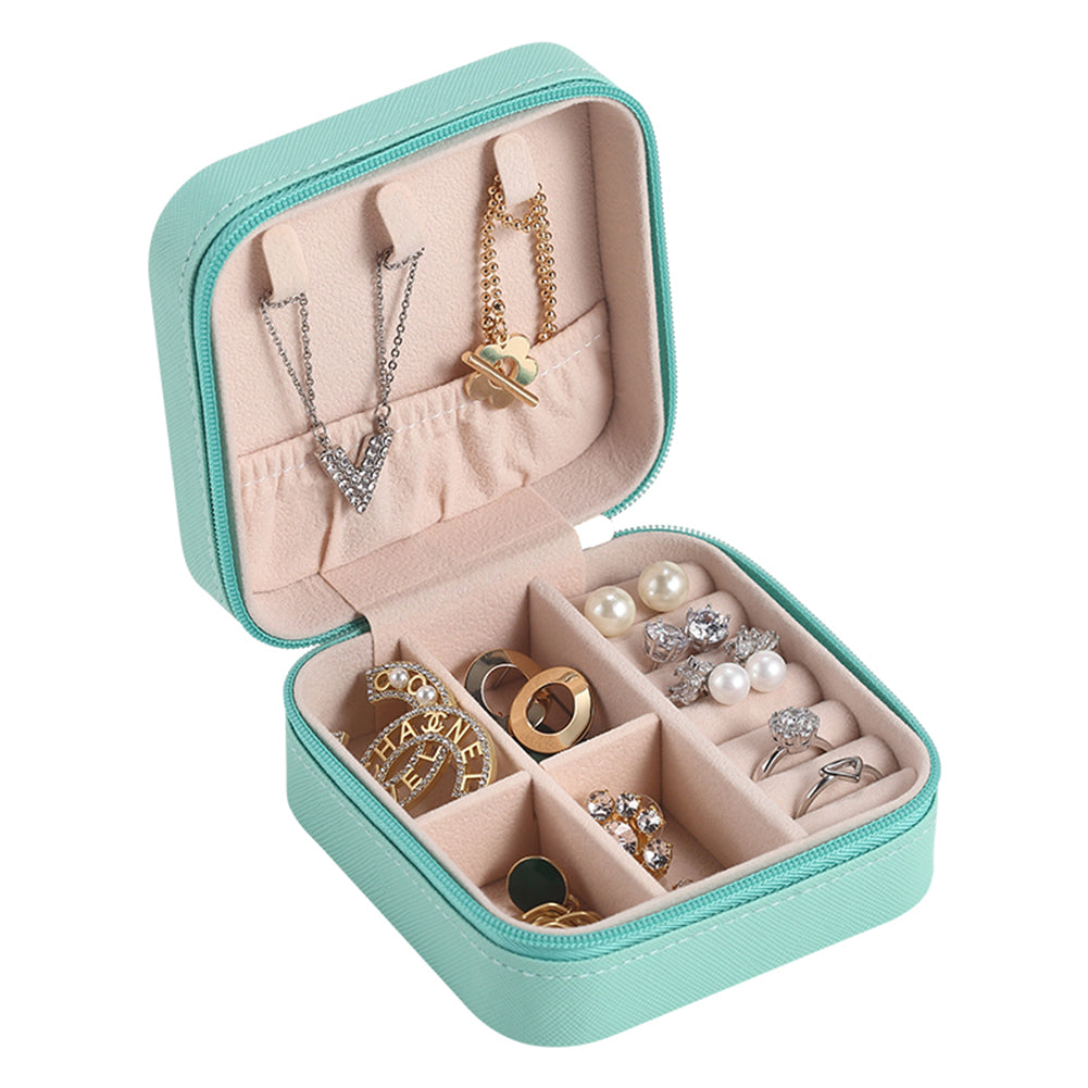 Boîte à Bijoux Carrée idéale pour les Voyages