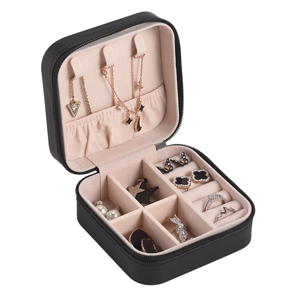 Boîte à Bijoux Carrée idéale pour les Voyages