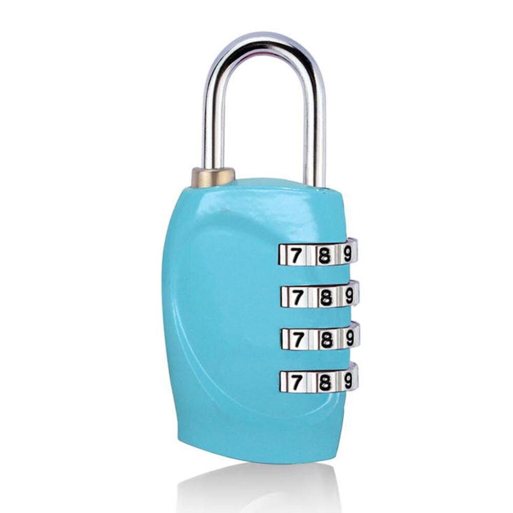 Cadenas Valise à Code 4 Chiffres - Bleu