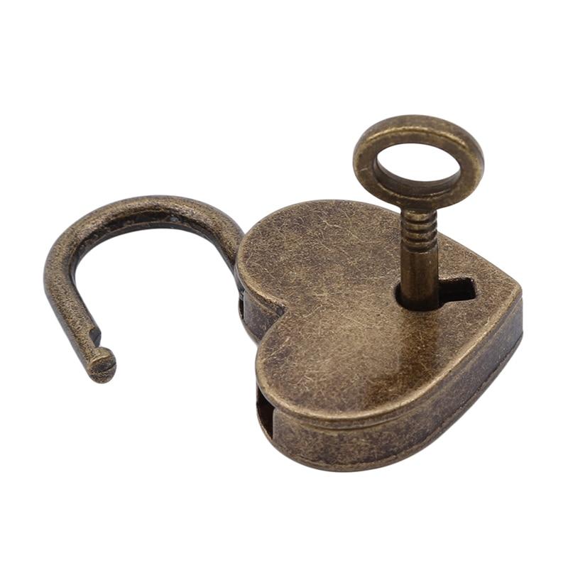 Cadenas Valise Heart Lock Vintage.