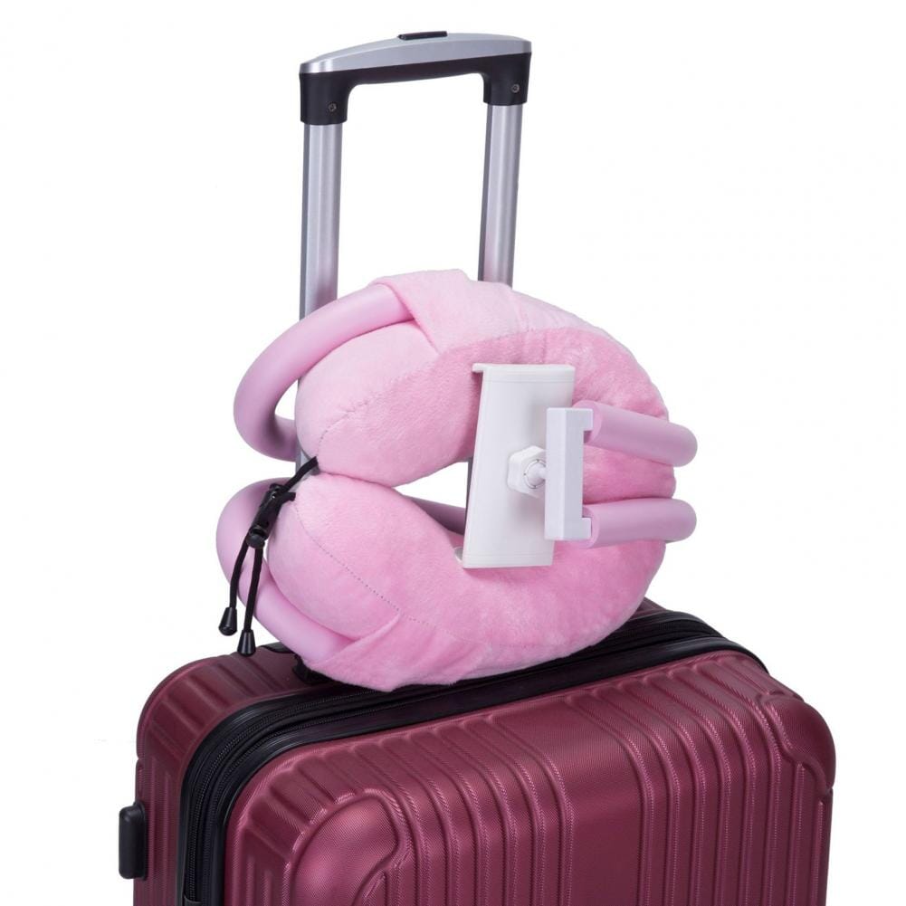 Coussin de Voyage avec Support Smartphone