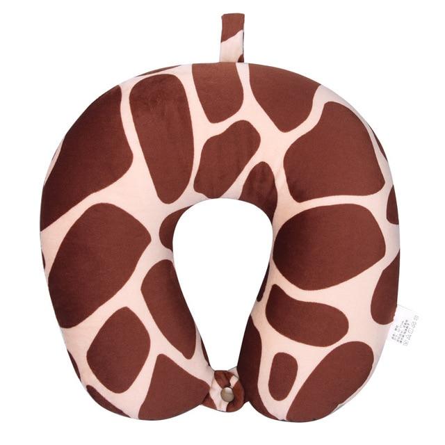 Coussin de Voyage Girafe Safari