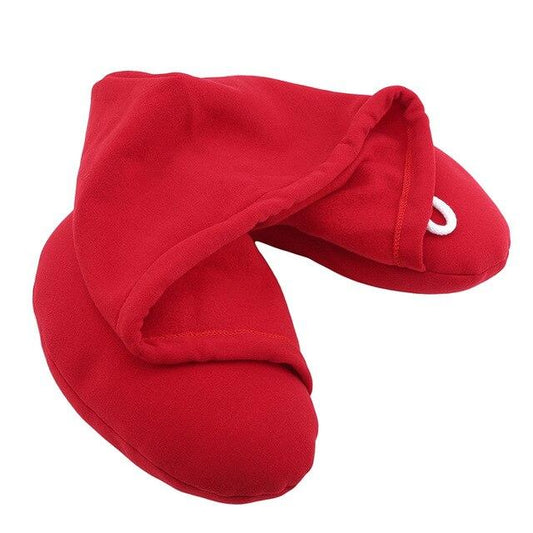 Coussin de Voyage <br> Hoodie Ruby