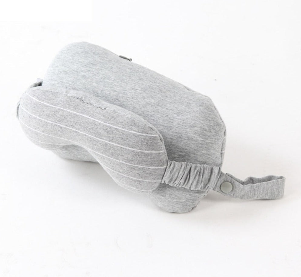 Coussin de Voyage et Masque de Nuit 2-en-1