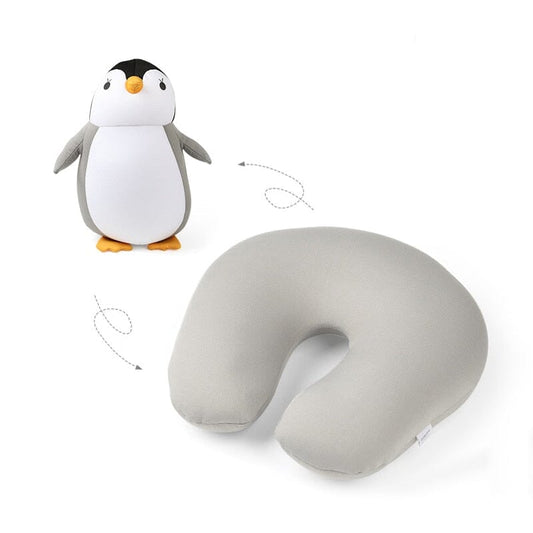 Coussin de Voyage Pingouin 2-en-1