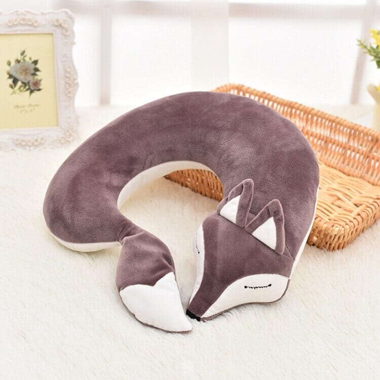 Coussin de Voyage Renard Luxe