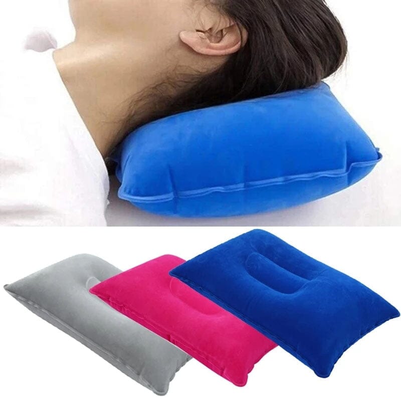 Coussin Voyage Gonflable Oreiller Pliable®