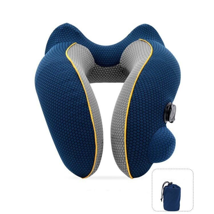 Coussin de Voyage Gonflable pour Repose-Tête