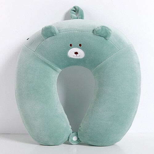 Coussin de Voyage Enfant Ours Memory Foam