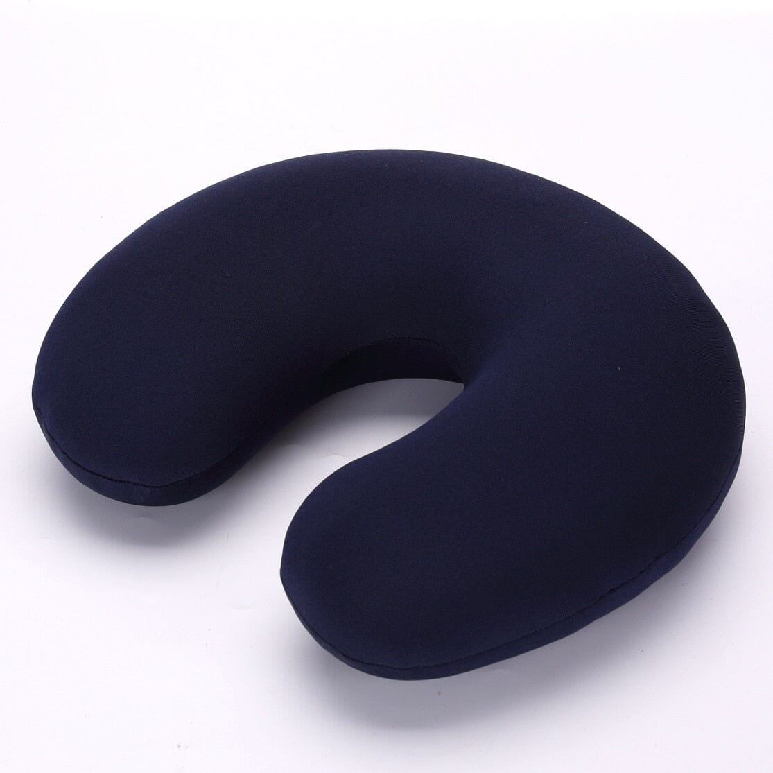 Coussin de Voyage Microbilles Navy Blue.