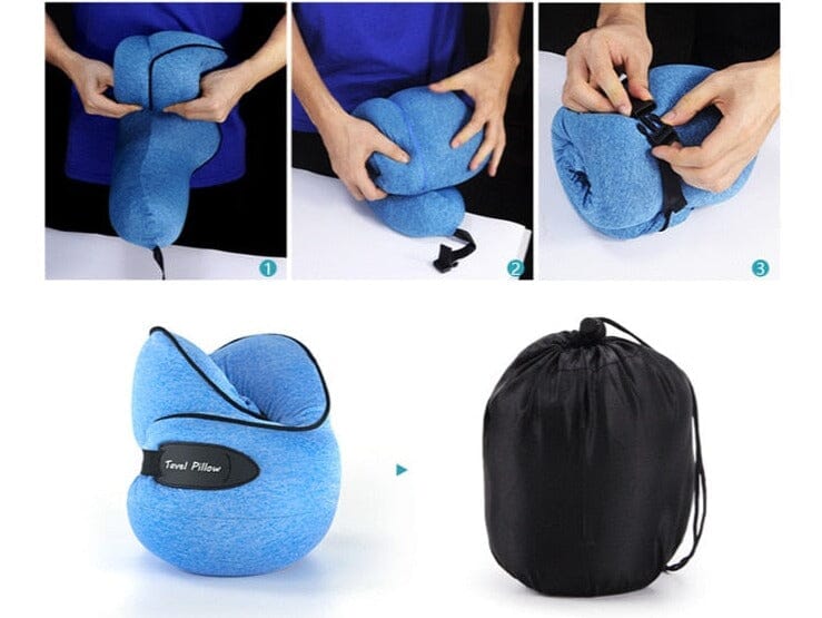 Travel Pillow en Mousse Mémoire de Forme