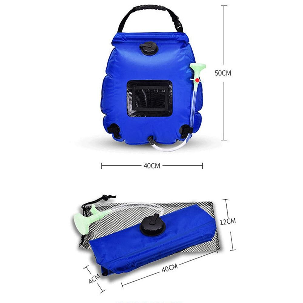 Douche Solaire de Camping Camper 20L - Rayonner en Plein Air!