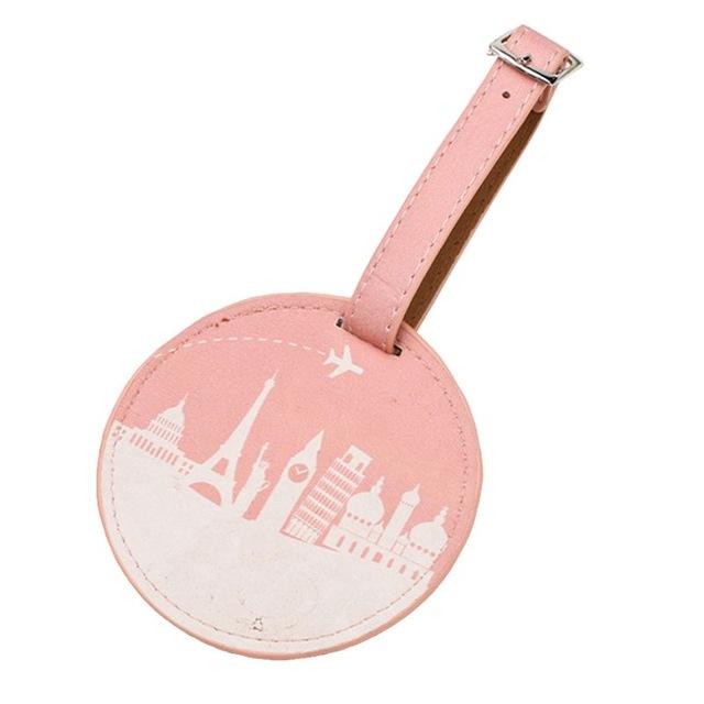 Pink Travel - Étiquette Bagage