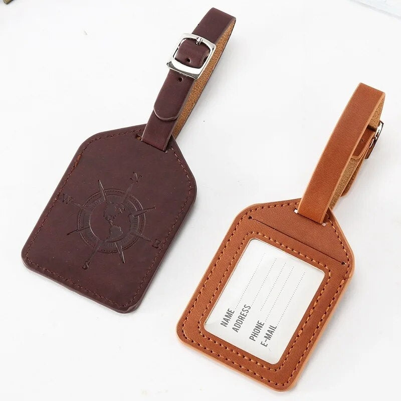 Étiquette Bagage Simili - Style Assuré