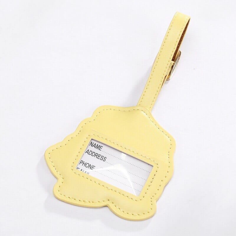 Étiquette Bagage Rose pour Femme