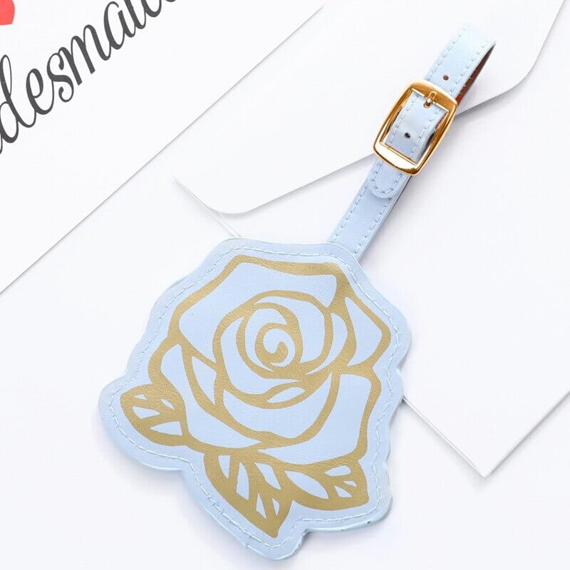 Étiquette Bagage Rose pour Femme
