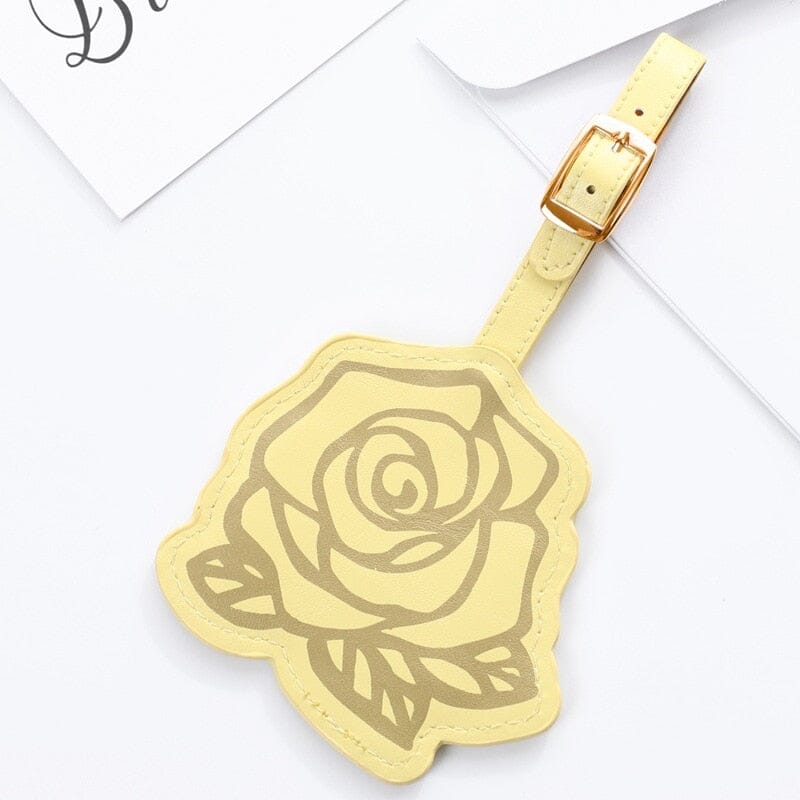 Étiquette Bagage Rose pour Femme