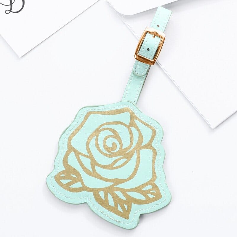 Étiquette Bagage Rose pour Femme