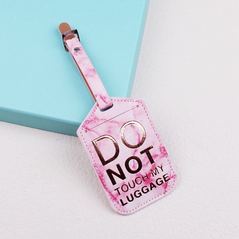Valise Marbre "Do Not Touch"