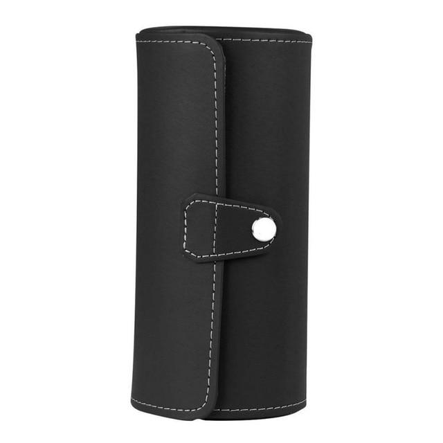 Étui de Voyage pour Montres Arrondi - Noir