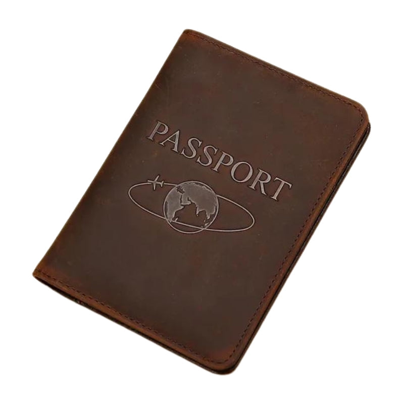 Étui Passeport en Cuir pour Homme