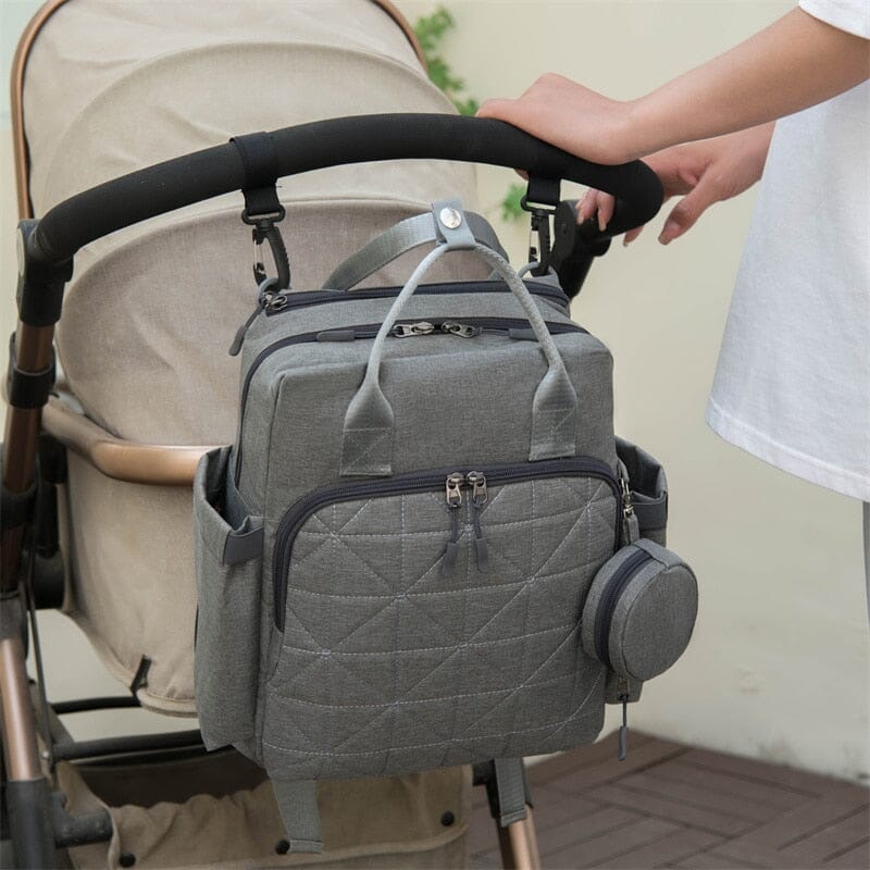 Grand Sac à Dos à Langer Bébé Oxford, l'Original